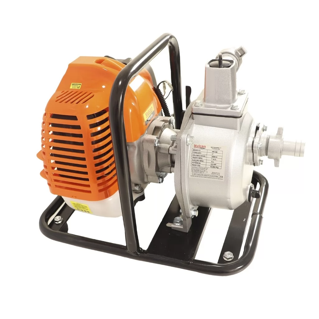MOTOBOMBA GASOLINA 2T AUTOESCORVANTE 1 POL. 52CC 2,5HP VB10B VULCAN TRENT