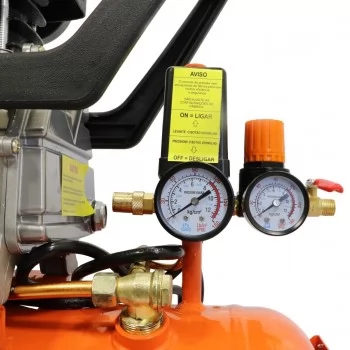 COMPRESSOR AR 2HP 24L 8BAR 127V - VULCAN